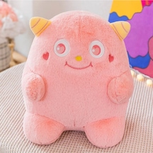 Küçük Canavarlar 20cm Peluş Oyuncak 1 Adet - Sevimli Uzaylılar Tüylü