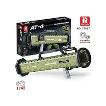 Reobrix 77027 At-4 M136 Antitank Grenade Launcher Yaratıcı Yapı Blok Seti Building Blocks 1748 Parça
