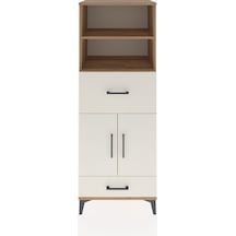 Hyperion Dolap 4 Raflı 2 Çekmeceli 2 Kapaklı 60x44x163 Çam-aytaşı Atlas Çam