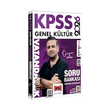 Yargı 2026 Kpss Genel Kültür Tamamı Çözümlü Vatandaşlık Soru Bankası