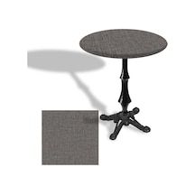 Çipa 1012 Döküm Ayak Yuvarlak Masa Çap 60cm - Werzalit, Wermodin Ve Allzalit Tabla - Twister Çok Renkli