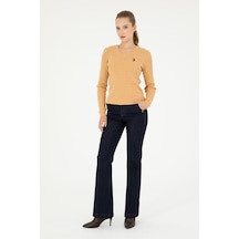 U.s. Polo Assn. Kadın Mavi Pantolon Jean 50289223-dn0022 Mıd Blue