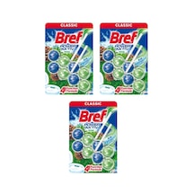 Bref 3'lü Power Aktif Çam Klozet Bloğu 2 x 50 G