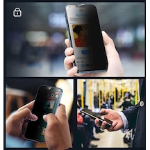 Apple Uyumlu   iPhone 14 Pro Max Hayalet Zore Ekran Koruyucu Davin Privacy Seramik Zore Ekran Film