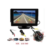 Audiomax 5 İnç Araç Monitör Araç Geri Görüş Park Kamerası Md4