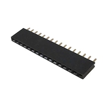 1x16 Dişi Header 16 Pin 180 Derece