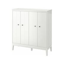 Ikea Beyaz Ferah Kapaklı Gardırop 121x135 Cm