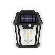 Pt-2991 Solar Led Duvar Lambası Siyah