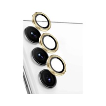 Galaxy S24 Fe Raze Metal Kamera Lens - Sarı Diğer