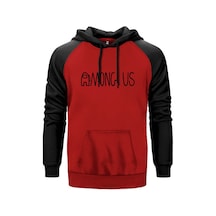 Among Us Kırmızı Renk Reglan Kol Sweatshirt