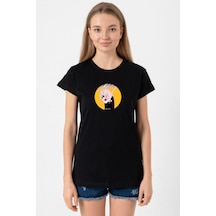Meovv Meow Siyah Kadın Tshirt SIYAH