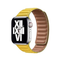 Butam Bilişim Watch 38mm Uyumlu Krd-34 Deri Kordon-sarı