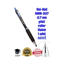Umn-207 0.7 Mm Jel Pilot Roller Kalem, Mavi