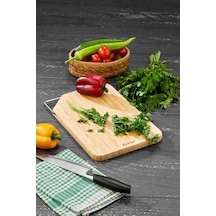 Cooker Bambu 32x22x2 Cm Kesme Tahtası Ckr3916 Bej