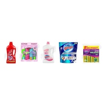 Bingo Yüzey Tem. Fresh 2.5 Lt + Temzilik Bezi 4'lü + Yüzey Tem. Fresh 2.5 Lt + Bulaşık Tab. 36'lı + Parex 8 Li Sünger 5'li Set Diğer