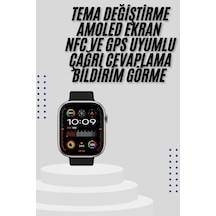 Akıllı Saat Uyku Ve Sağlık Takibi Gps Uyumlu Tema Değiştirme
