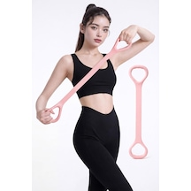 Esneme Bandı Pilates Jimnastik Bandı Yoga Direnç Bandı Isınma Spor Kondisyon Lastiği Hafif 5kg Renkli