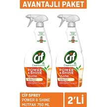 Sprey Power & Shine Mutfak 2 X 750ml 3 Adet
