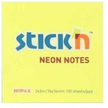 Gıpta Stickn Eco Notes 100 Yaprak Pastel Sarı Yapışkanlı Not Kağıdı 76 X 76 Mm