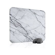 Beyaz Mermer Kaymaz Dikişli Kauçuk Oyuncu Mousepad V3 - 48x40 Xl Gaming Mouse Pad Fare Altlığı