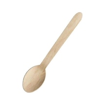 Ekolojik Tahta Kaşık 16 Cm - 100 Adet