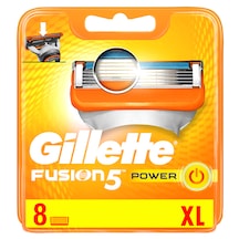 Gillette Fusion Power Yedek Tıraş Bıçağı 8'li Karton Paket