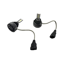 Nıken 12V Hb4 9006 Csp Led Xenon Far Ampul Seti 6500K 8000 Lümen N11.1801