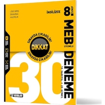 Hız 8. Sınıf 30 Lu İngilizce Deneme