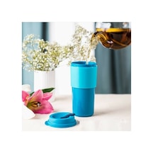 Taşıma Bardağı 490 Ml Mavi