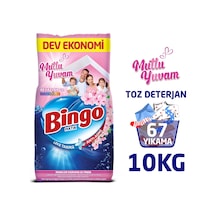Bingo Matik Mutlu Yuvam Renkliler ve Beyazlar Toz Çamaşır Deterjanı Dev Ekonomi Paketi 10 KG