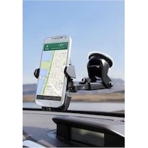 Uzayabilen Vantuzlu Cep Araç Telefon Tutucu Oto Araba İçi Telefon Tutacağı 360 2 Mixed