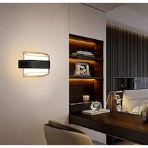 Cata Gozo 12w Günışığı 3200 Kelvin Led Aplik Dış Mekan Ip54 Ct-7044 Siyah