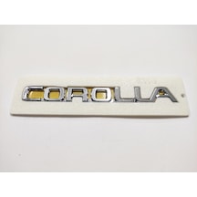 Toyota Corolla Arma Bagaj Yazısı E.m. Yapıştırma 18cmx2cm 8214