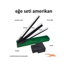 Eğe Seti 3'lü Set Amerikan Malı Katlanır
