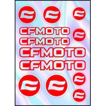 Motosiklet Cfmoto Uyumlu Hologram Çoklu Sticker 2 Diğer