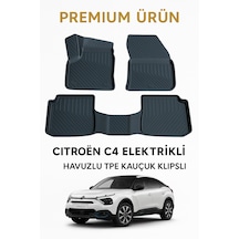 Citroen C4 Elektrikli+uyumlu 3d Oto Paspas Premium