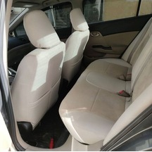 Honda Fd7 Uyumlu Arka Sırt Kolcaklı Model Krem Taytüyü Krem Deri Karışımı