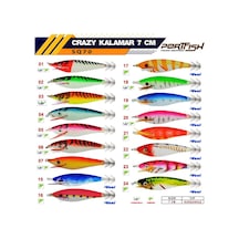 Portfish Crazy Kalamar Zokası 7 Cm - 01