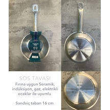 Metro Professional 16cm Çelik Sos Tavası Metal