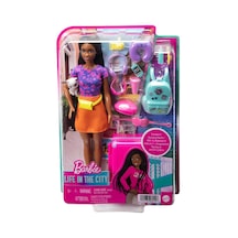HGX55 Barbie Brooklyn Seyahatte Bebeği ve Aksesuarları