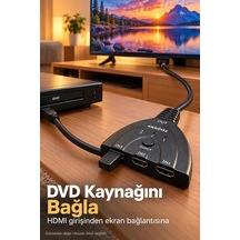 Hdmı Switch 2.0 Ve 3d Format Destekli