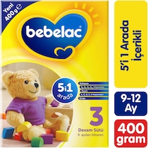 Bebelac 3 Devam Sütü 9-12 Ay 400 G