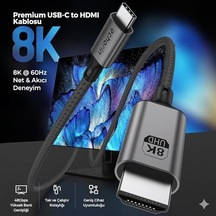 Hdmı To Type C 8k 1.8m 48 Gbps