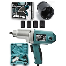 Assur ASR116 Elektrikli 900W 300NM Somun Sıkma Sökme Mavi