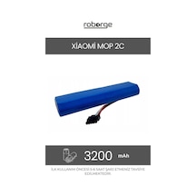 Xiaomi Vacuum Mop 2c Xmstjqr2c Robot Süpürge Uyumlu Batarya 3200 Mah - Muadil Ürün