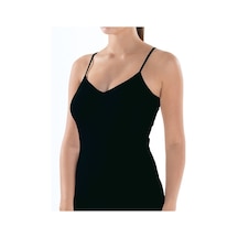 Blackspade Kadın Atlet Aura Satin 1403 - Siyah