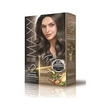 Maxx Deluxe Saç Boyası Set Yoğun Koyu Küllü Kumral 6/11