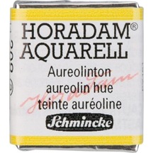 Schmincke : Horadam Aquarell Artist Sulu Boya : Yarım Tablet : Seri 3 208 Aureolin Modern