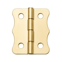 Sarı 100 Adet Papatya Menteşe Düz 30x23 Mm - Dekoratif Çerçeve Fener Kutu Menteşesi Evimdeyokyok