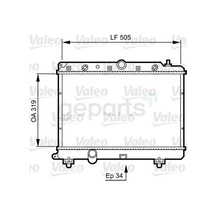 X Radyatör Rover 220 D / Sd/ Sdı 1995-2000 618isi 1996-1999 620i 1993-1996 620si 1993-1999 25 2.0idt 1999-2005